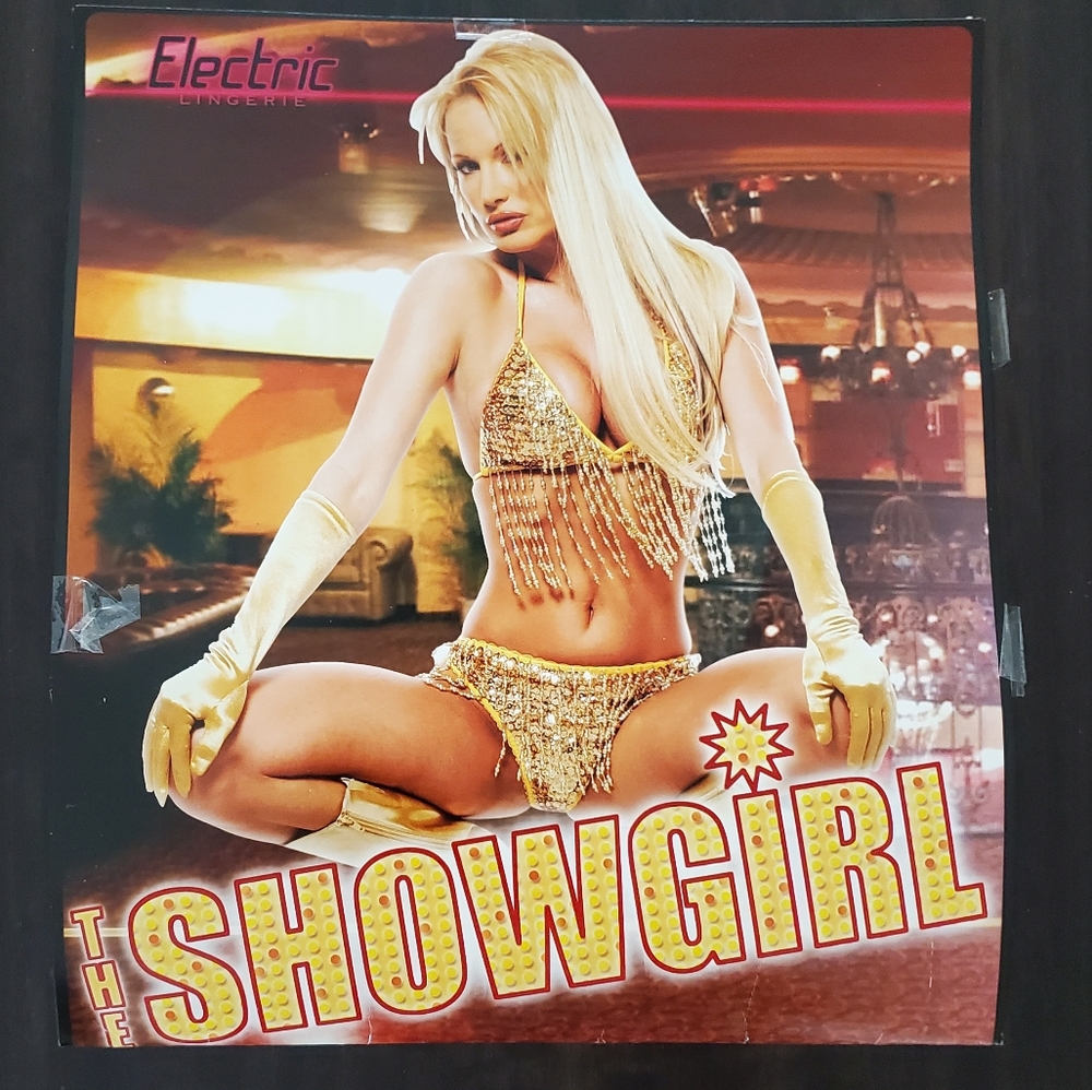 Showgirl / Halloween Gold Beaded Set